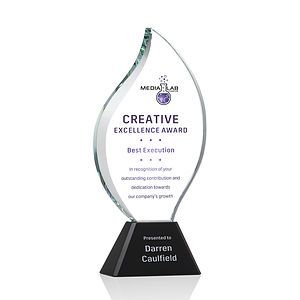Norina Flame VividPrint™ Award - Black
