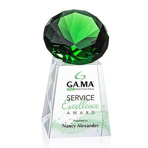 Celestina VividPrint™ Award - Emerald