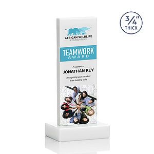 Hathaway VividPrint™ Award - White