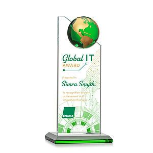 Arden  VividPrint™ Award - Green/Gold