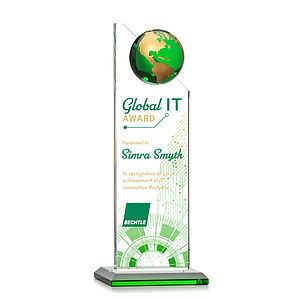 Arden  VividPrint™ Award - Green/Gold