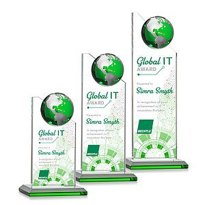 Arden VividPrint™ Award -  Green/Silver