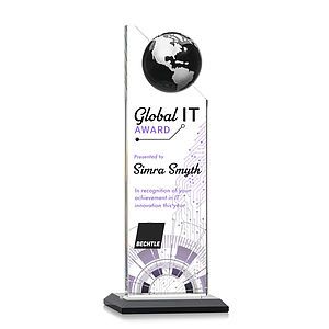 Arden VividPrint™ Award - Black/Silver