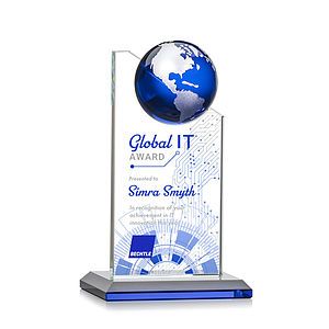 Arden VividPrint™ Award - Blue/Silver