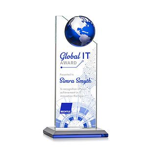 Arden VividPrint™ Award - Blue/Silver