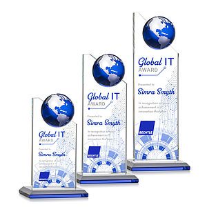 Arden VividPrint™ Award - Blue/Silver