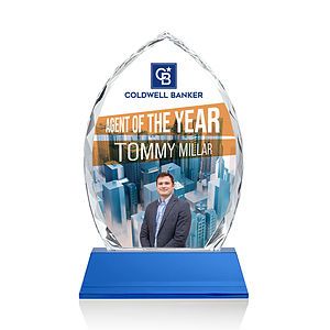 Wilton VividPrint™ Award on Newhaven - Blue