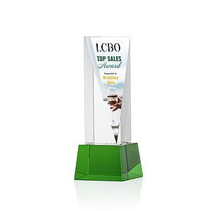 Easton VividPrint™ Award on Base - Green