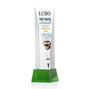 Easton VividPrint™ Award on Base - Green