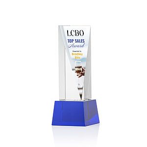 Easton VividPrint™ Award on Base - Blue
