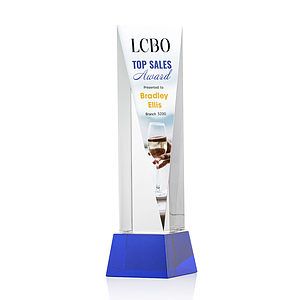 Easton VividPrint™ Award on Base - Blue