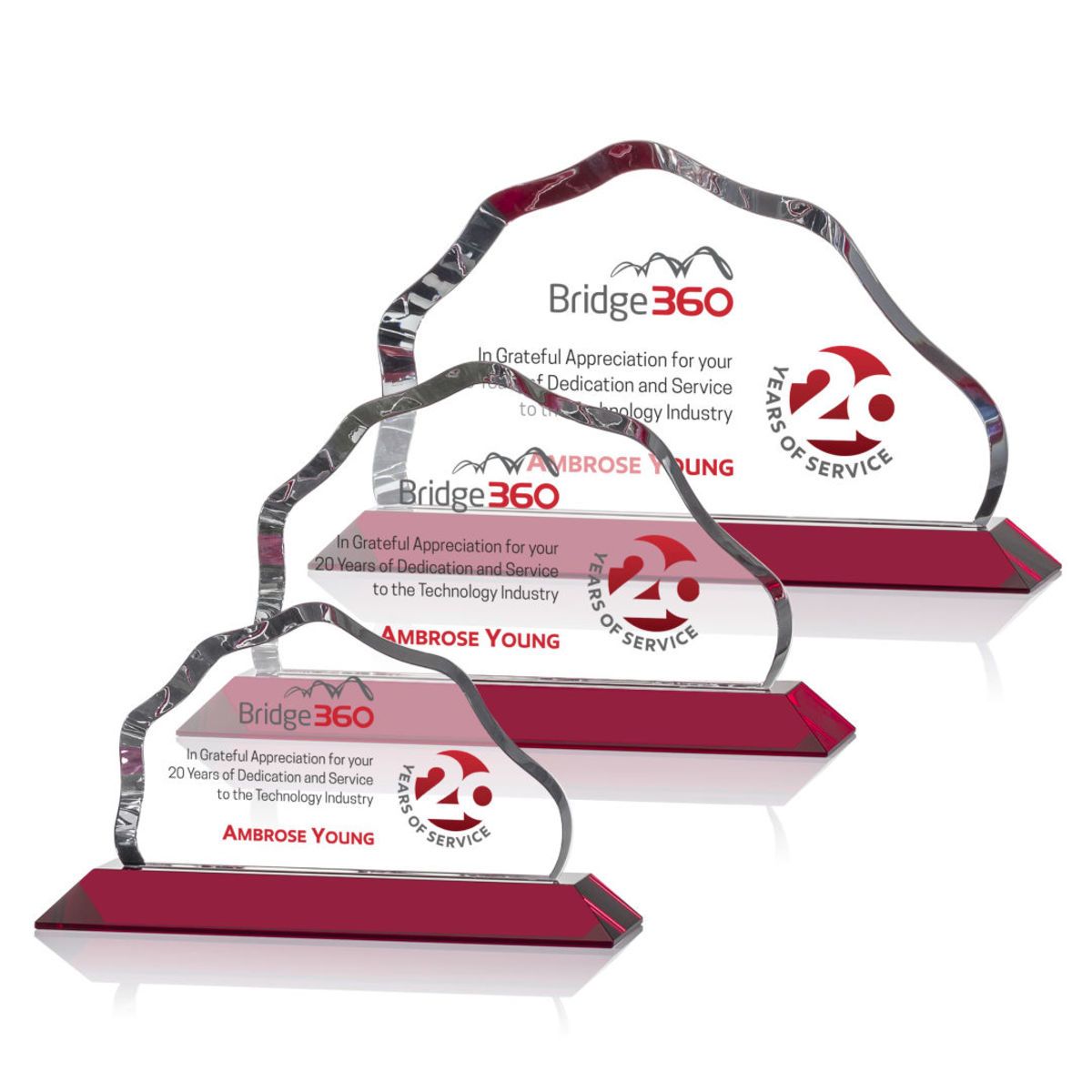 Petersen VividPrint™ Award - Red 