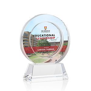 Templeton VividPrint™ Award on Base - Clear
