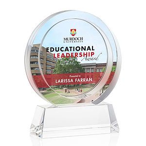Templeton VividPrint™ Award on Base - Clear