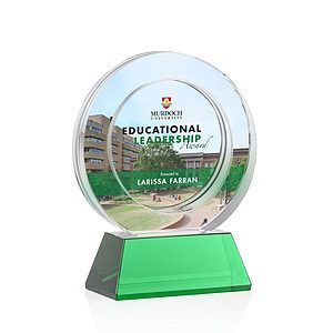Templeton VividPrint™ Award on Base - Green