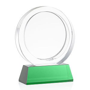 Templeton VividPrint™ Award on Base - Green