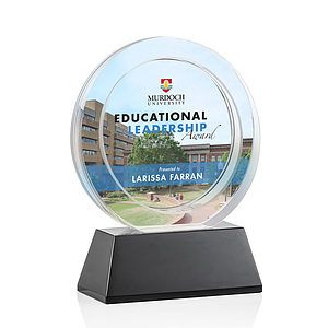 Templeton VividPrint™ Award on Base - Black