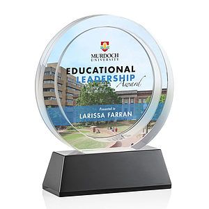 Templeton VividPrint™ Award on Base - Black