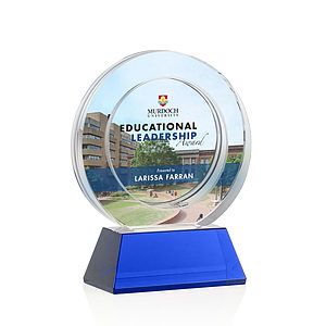 Templeton VividPrint™ Award on Base - Blue