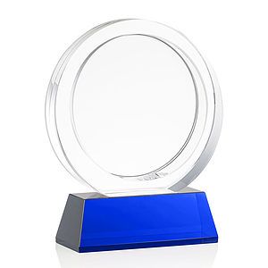 Templeton VividPrint™ Award on Base - Blue