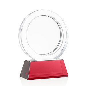Templeton VividPrint™ Award on Base - Red
