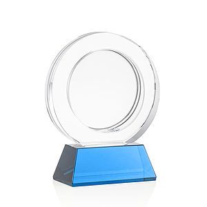 Templeton VividPrint™ Award on Base - Sky Blue