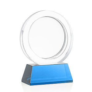 Templeton VividPrint™ Award on Base - Sky Blue