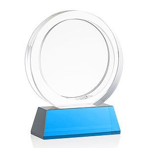 Templeton VividPrint™ Award on Base - Sky Blue