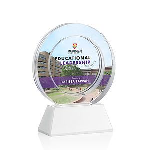 Templeton VividPrint™ Award on Base - White