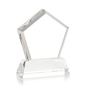 Genosee VividPrint™ Award on Base - Clear