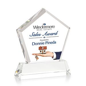 Genosee VividPrint™ Award on Base - Clear