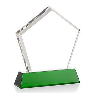 Genosee VividPrint™ Award on Base - Green