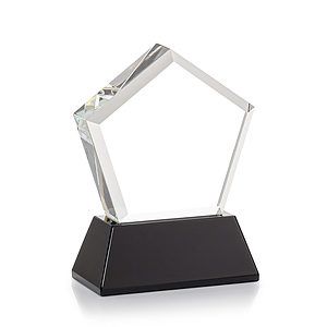 Genosee VividPrint™ Award on Base - Black
