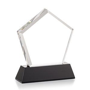 Genosee VividPrint™ Award on Base - Black