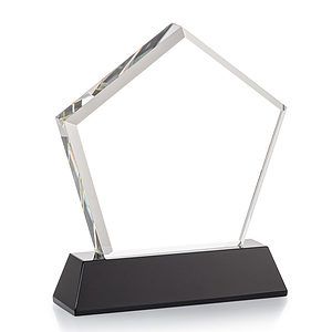 Genosee VividPrint™ Award on Base - Black