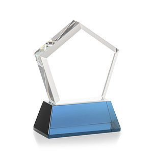Genosee VividPrint™ Award on Base - Sky Blue