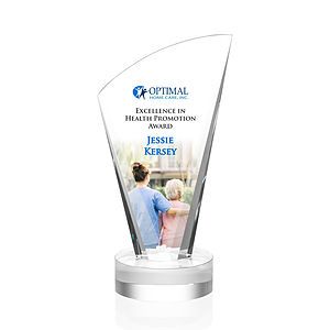 Brampton VividPrint™ Award - Clear