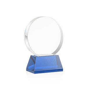 Glenwood Vividprint™ Award on Base - Blue