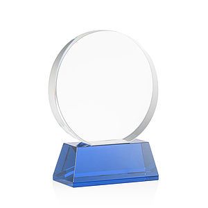 Glenwood Vividprint™ Award on Base - Blue