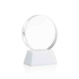 Glenwood Vividprint™ Award on Base - White