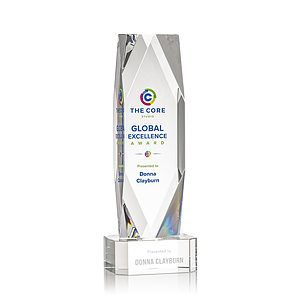 Delta VividPrint™ Award on Base - Clear