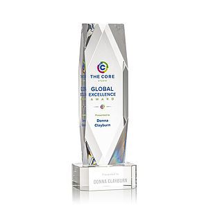 Delta VividPrint™ Award on Base - Clear