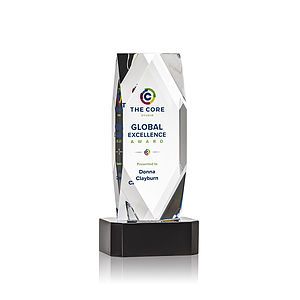 Delta VividPrint™ Award on Base - Black