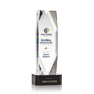 Delta VividPrint™ Award on Base - Black