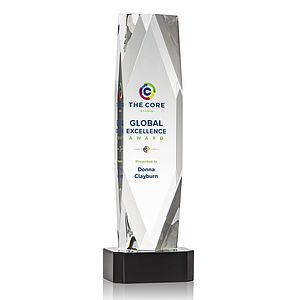 Delta VividPrint™ Award on Base - Black