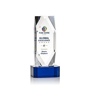 Delta VividPrint™ Award on Base - Blue