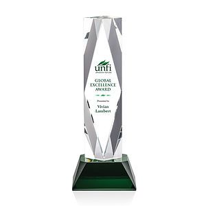President VividPrint™ Award on Base - Green