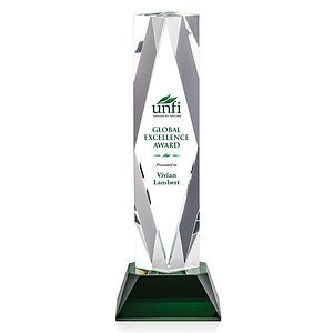 President VividPrint™ Award on Base - Green