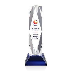 President VividPrint™ Award on Base - Blue