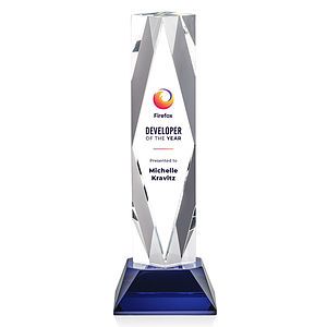 President VividPrint™ Award on Base - Blue